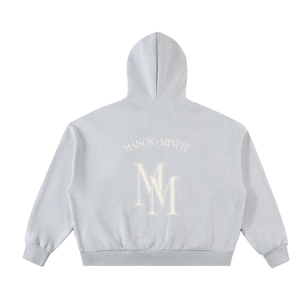 Enseigne Zip Hoodie — Maison Minuit