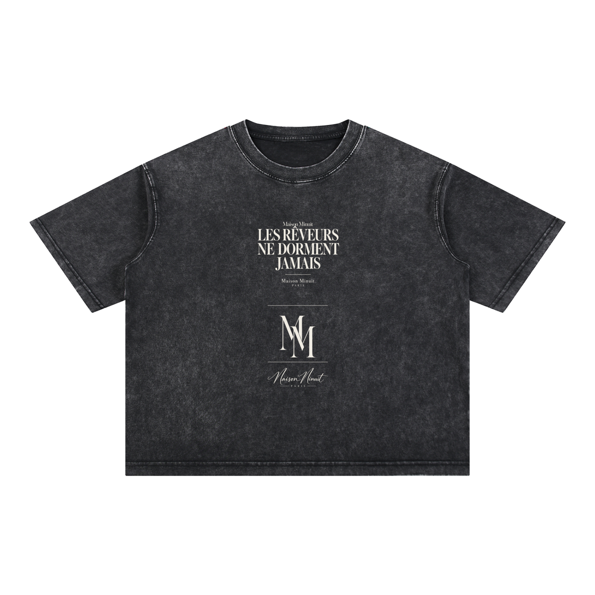 Carte de Nuit Tee — Maison Minuit