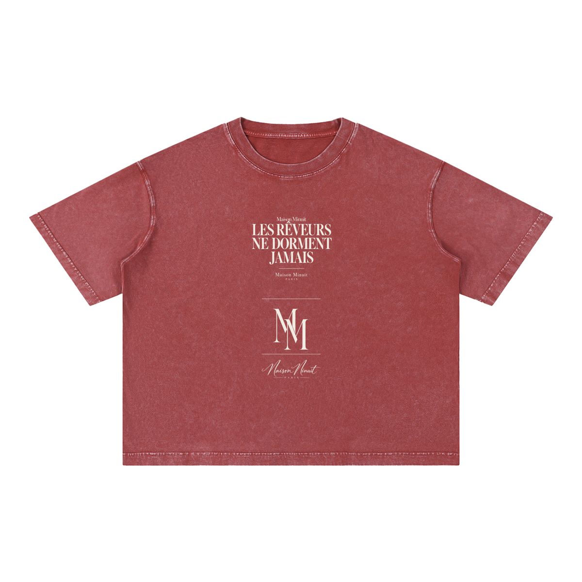 Carte de Nuit Tee — Maison Minuit