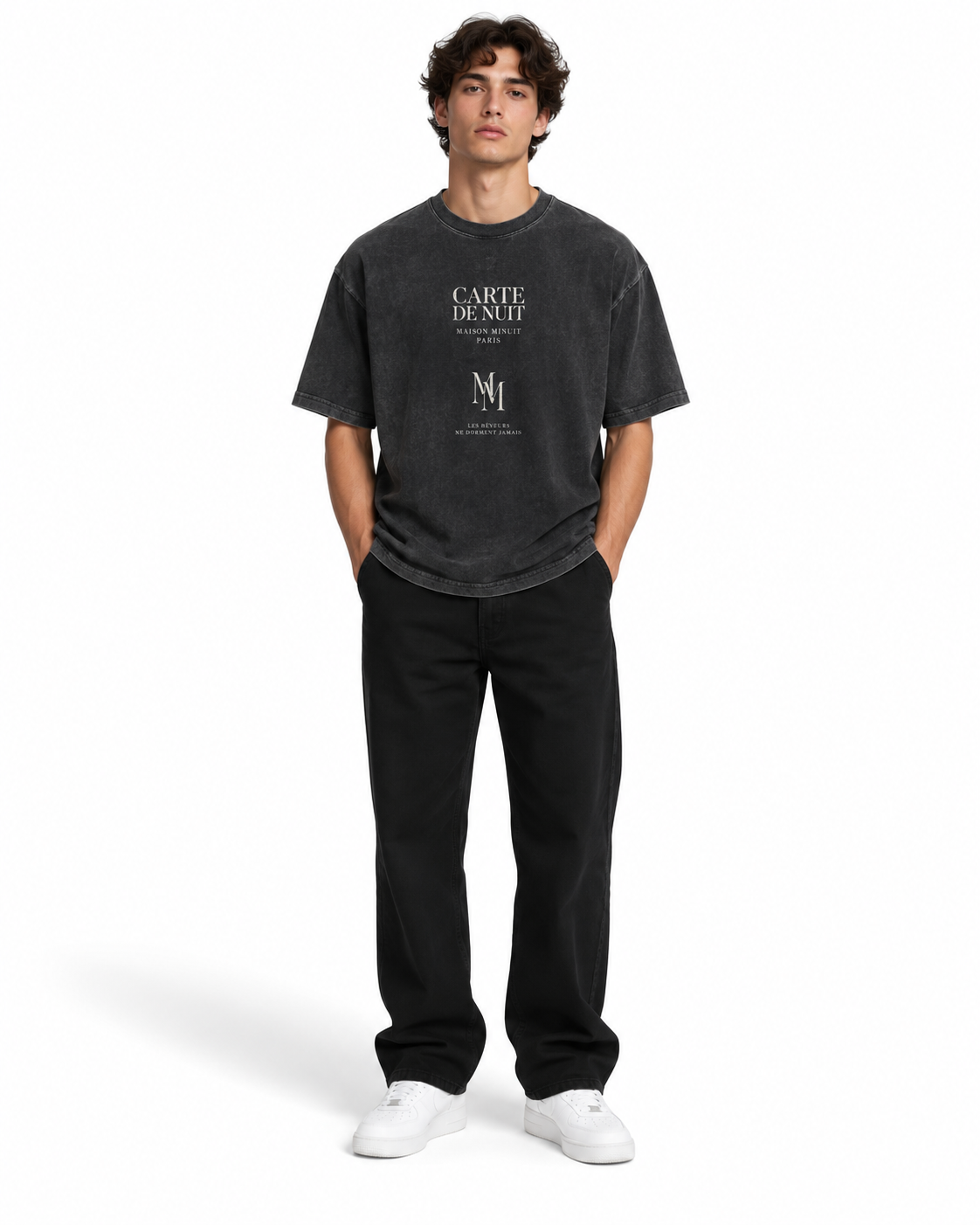 Carte de Nuit Tee — Maison Minuit