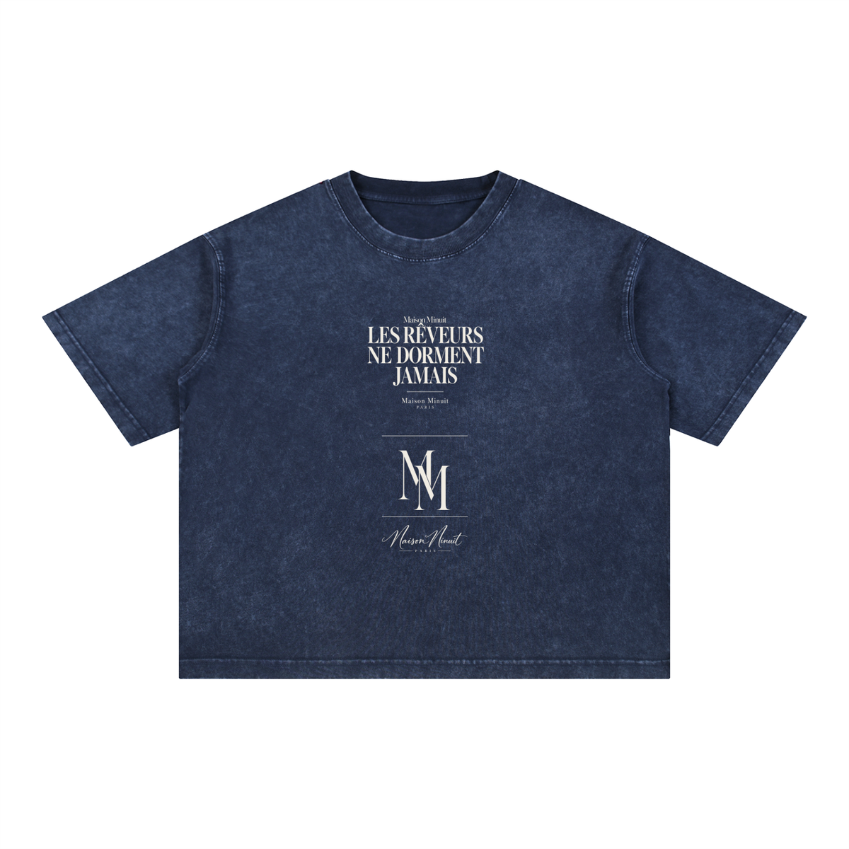 Carte de Nuit Tee — Maison Minuit