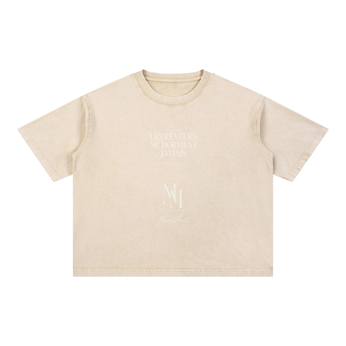 Carte de Nuit Tee — Maison Minuit
